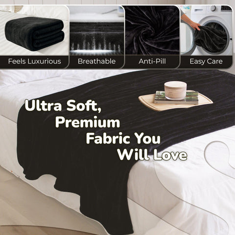 Super Blanky used on airplane showing travel-friendly convenience