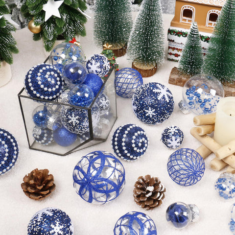 Super Holiday ornaments displayed on mantel creating festive coordinated room decor