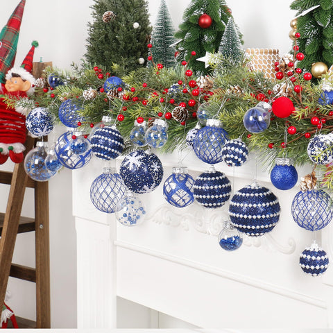 Super Holiday ornament showing pre-attached cord for easy, tangle-free hanging