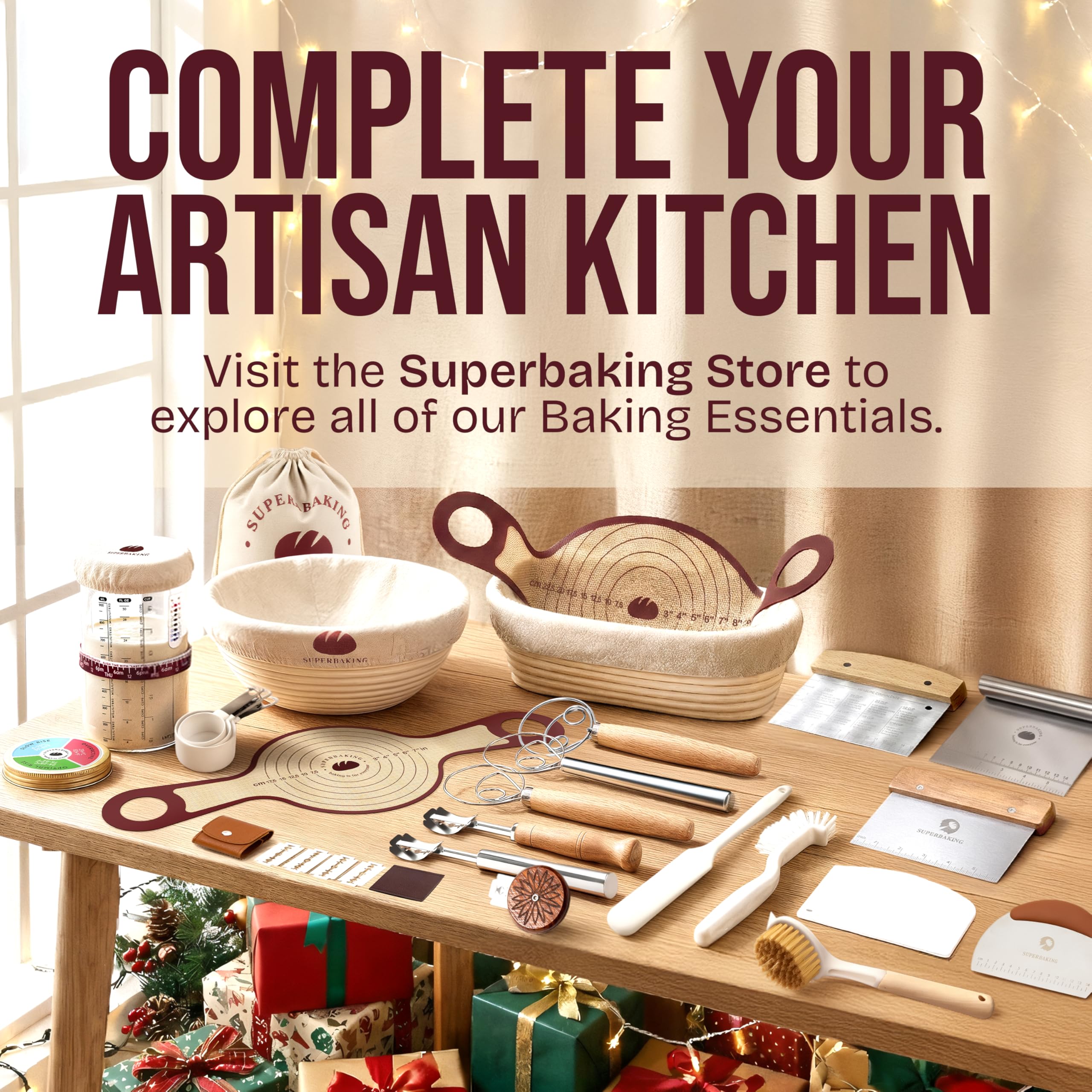 Superbaking premium gift box packaging ready for gifting