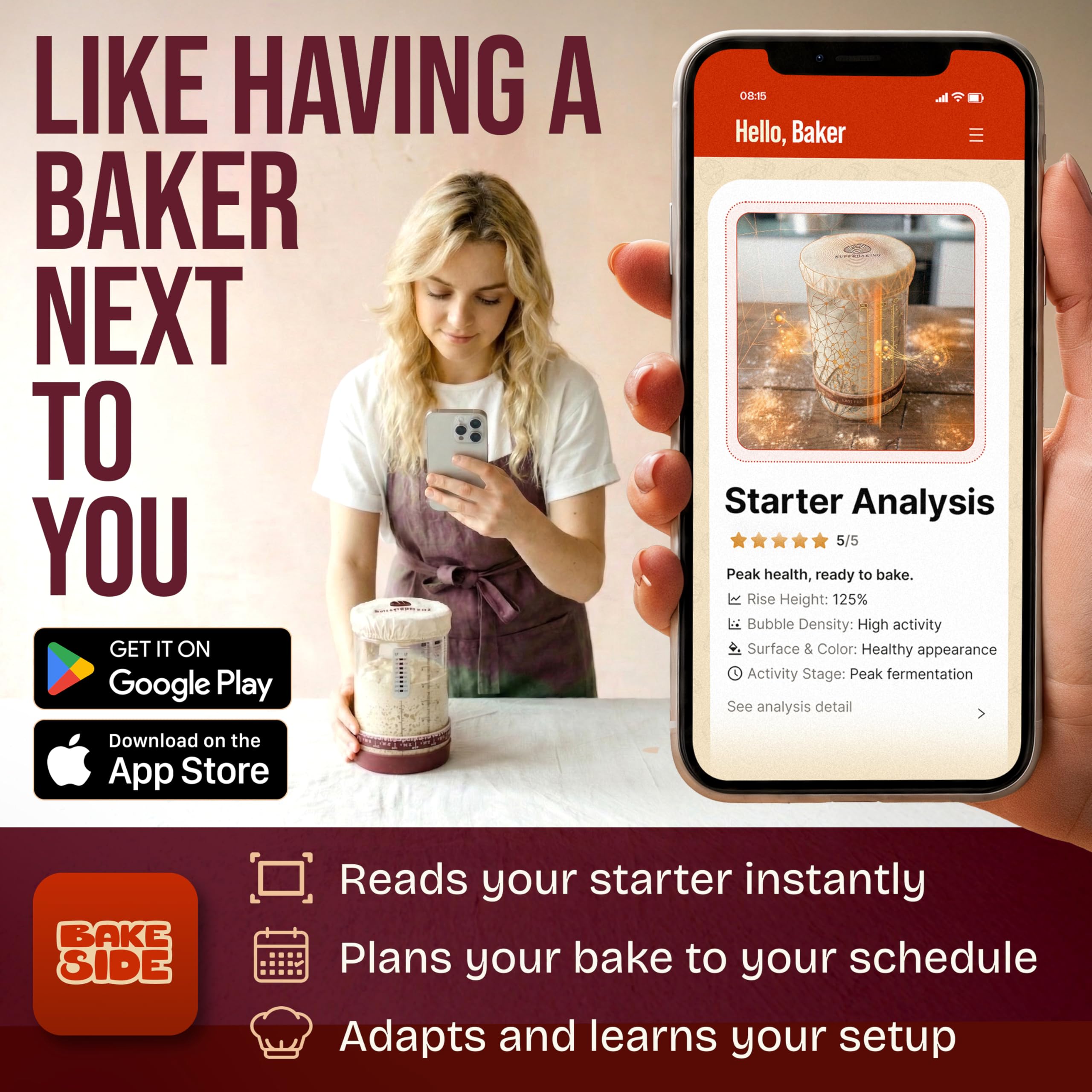Superbaking silicone sling lifting dough for safe oven transfer