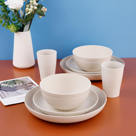 supernal dishes in outdoor picnic scene showing unbreakable family use