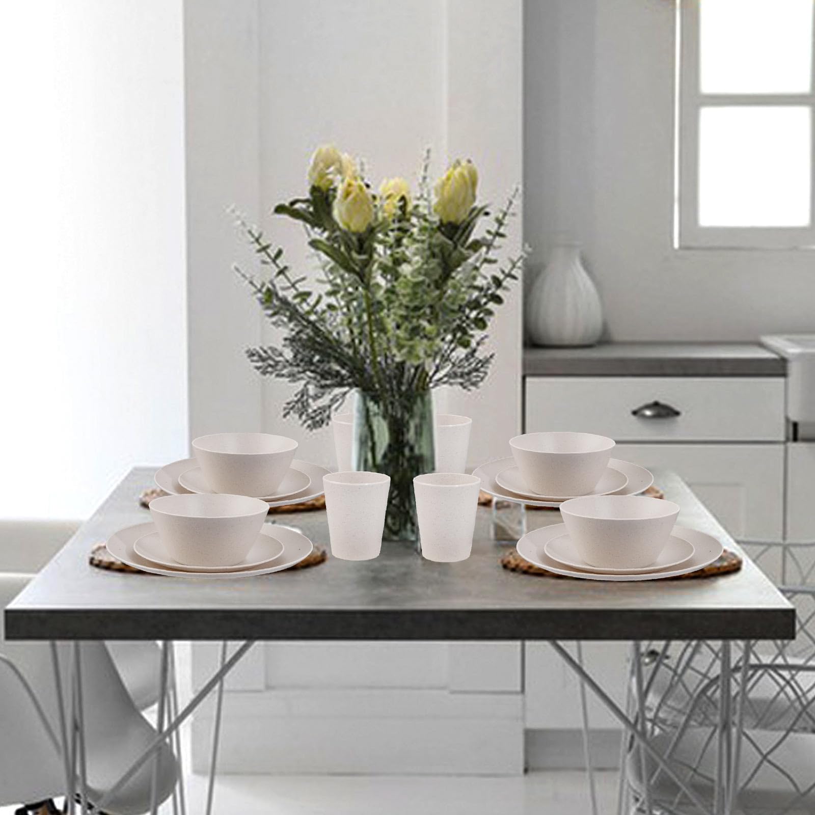 supernal gold linen napkins on table accenting an elegant, coordinated look