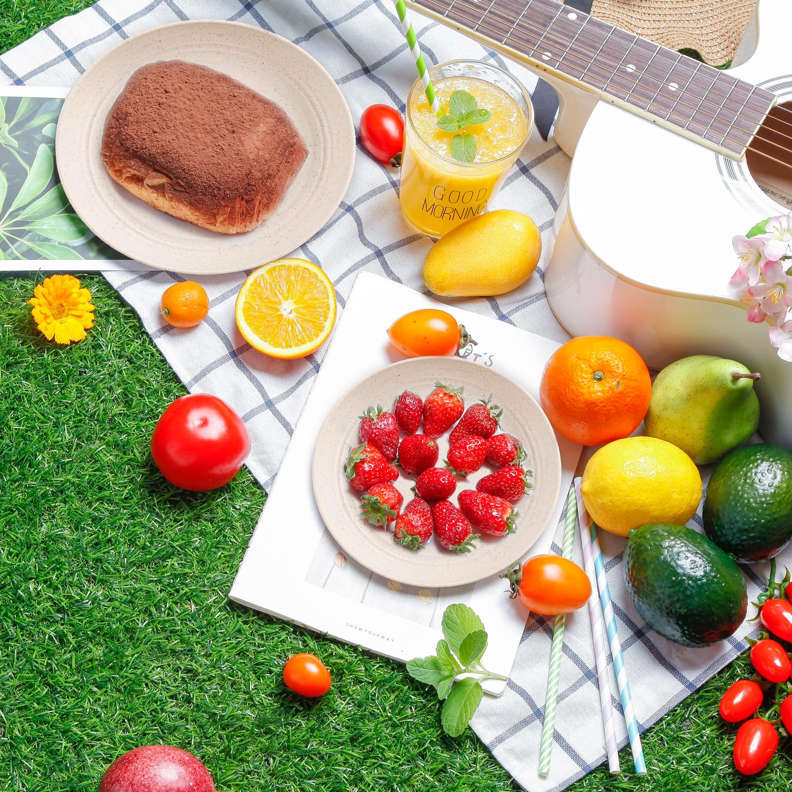 supernal stacked plates and bowls demonstrating nestable space-saving design