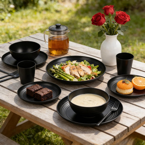 supernal stacked plates demonstrating compact storage and space-saving benefit