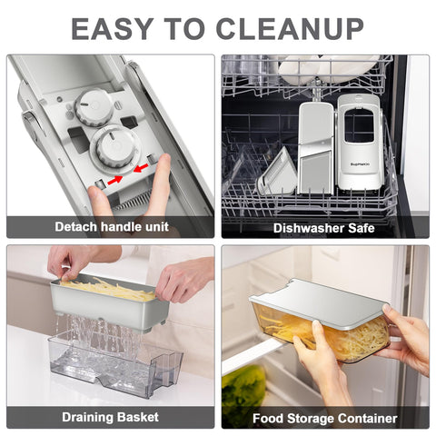 SUPMAKIN cheese grater area shredding garlic and chocolate cleanly