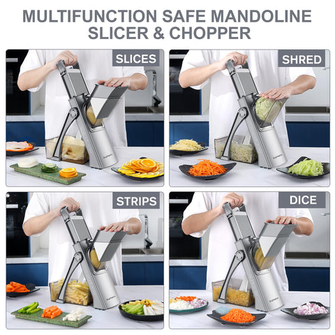 SupMaKin rust‑resistant 420 stainless steel blade detail for consistent cutting