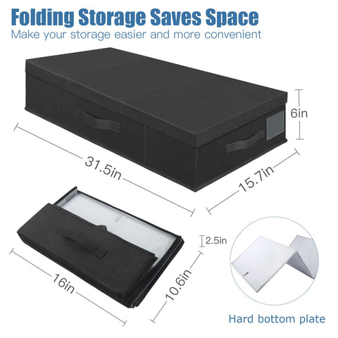 Supowin lid folded into three sections for easy content access and compact storage