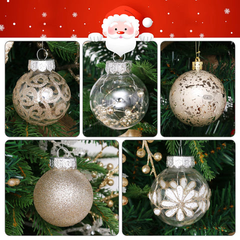 SUPREME XMAS champagne glitter surface detail offering durable shimmer