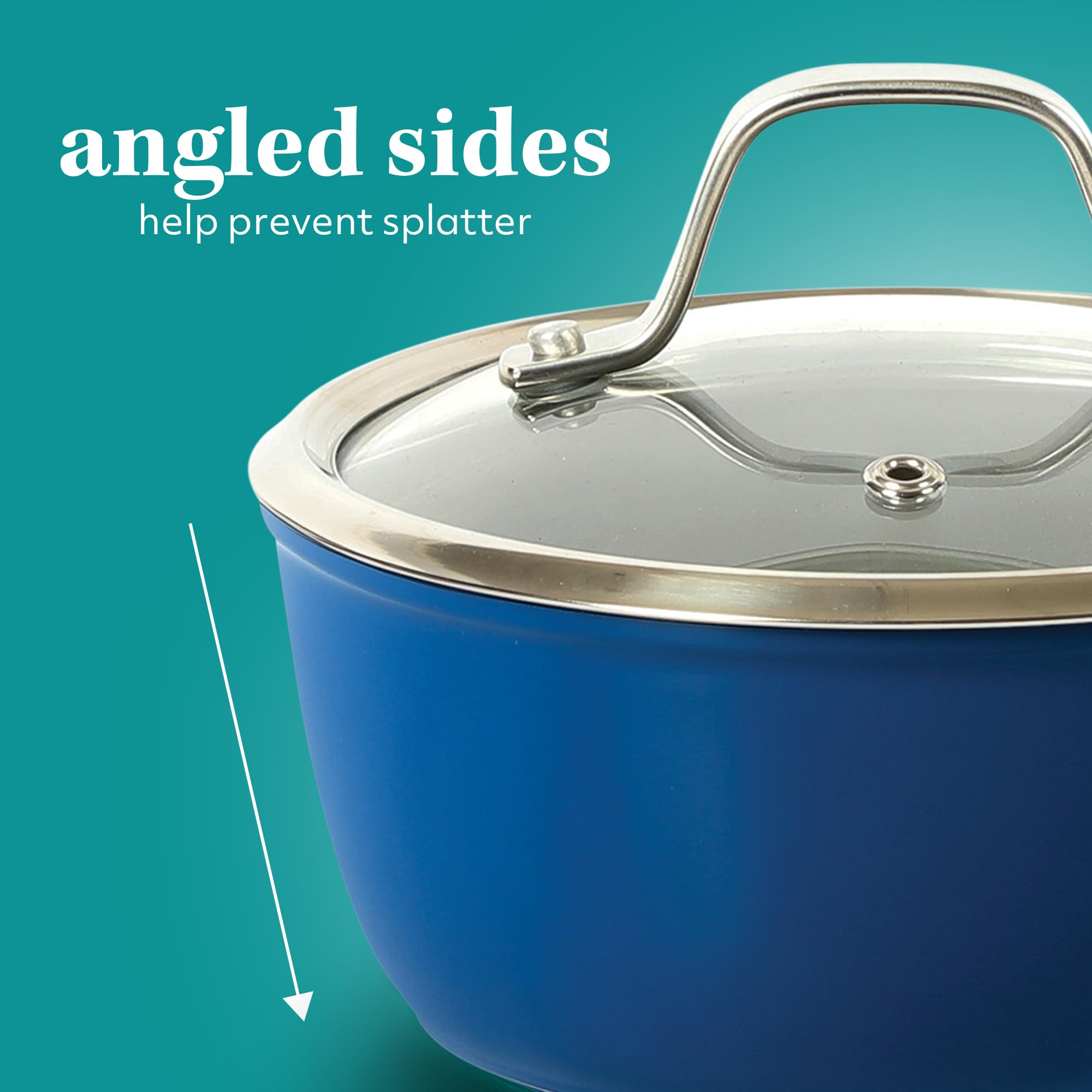 Sur La Table saucepans side-by-side for clear size comparison and portion planning benefit