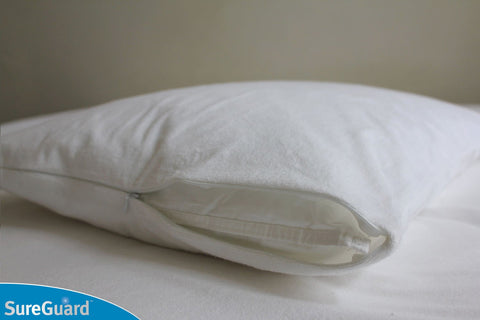 SureGuard detail of Invisi-Zip zipper sealing out bed bugs benefit