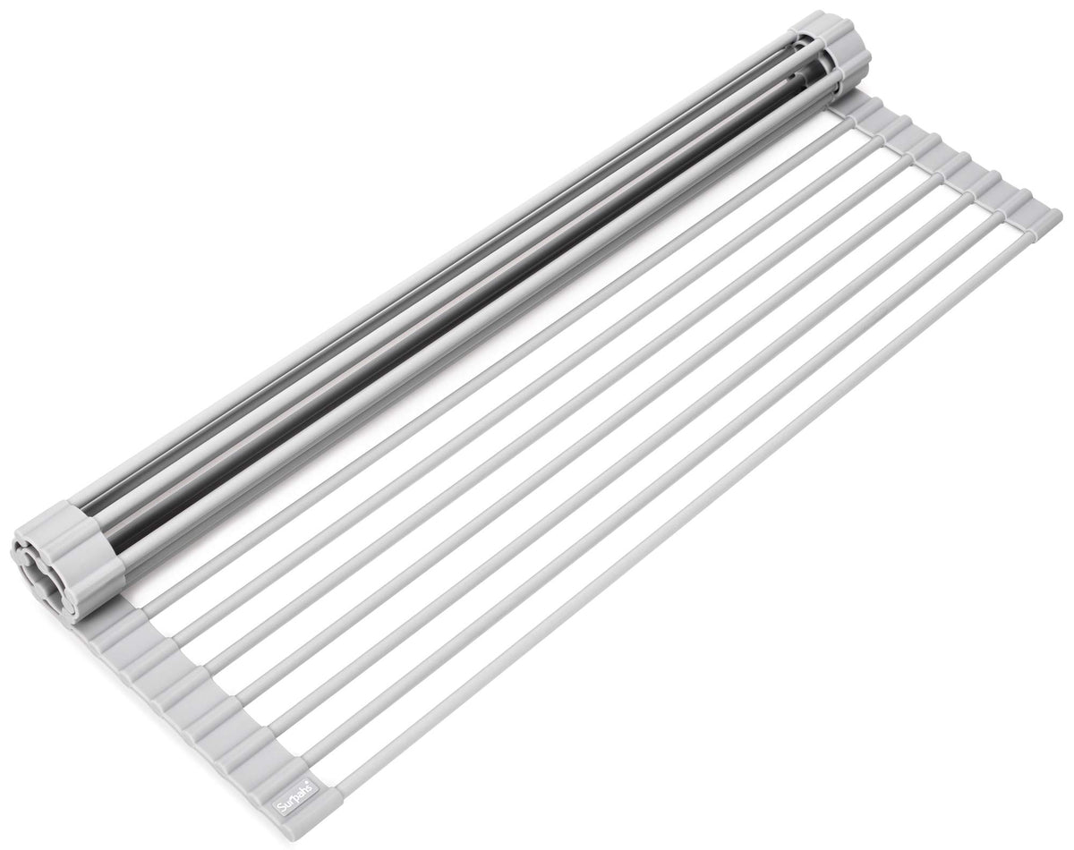 Surpahs front view showing full rack and size for over-sink convenience