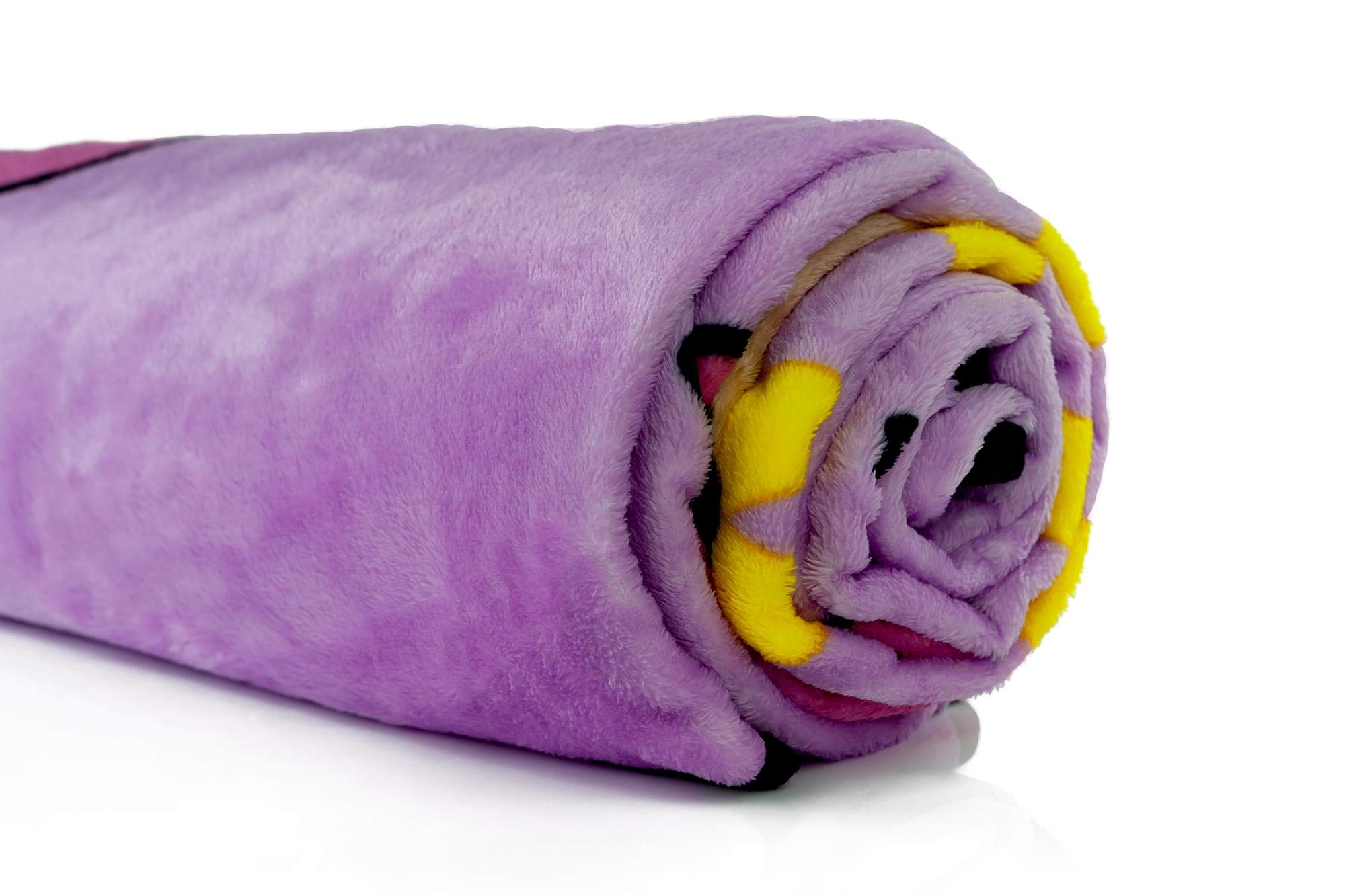 Surreal Entertainment folded blanket demonstrating compact storage and gift readiness
