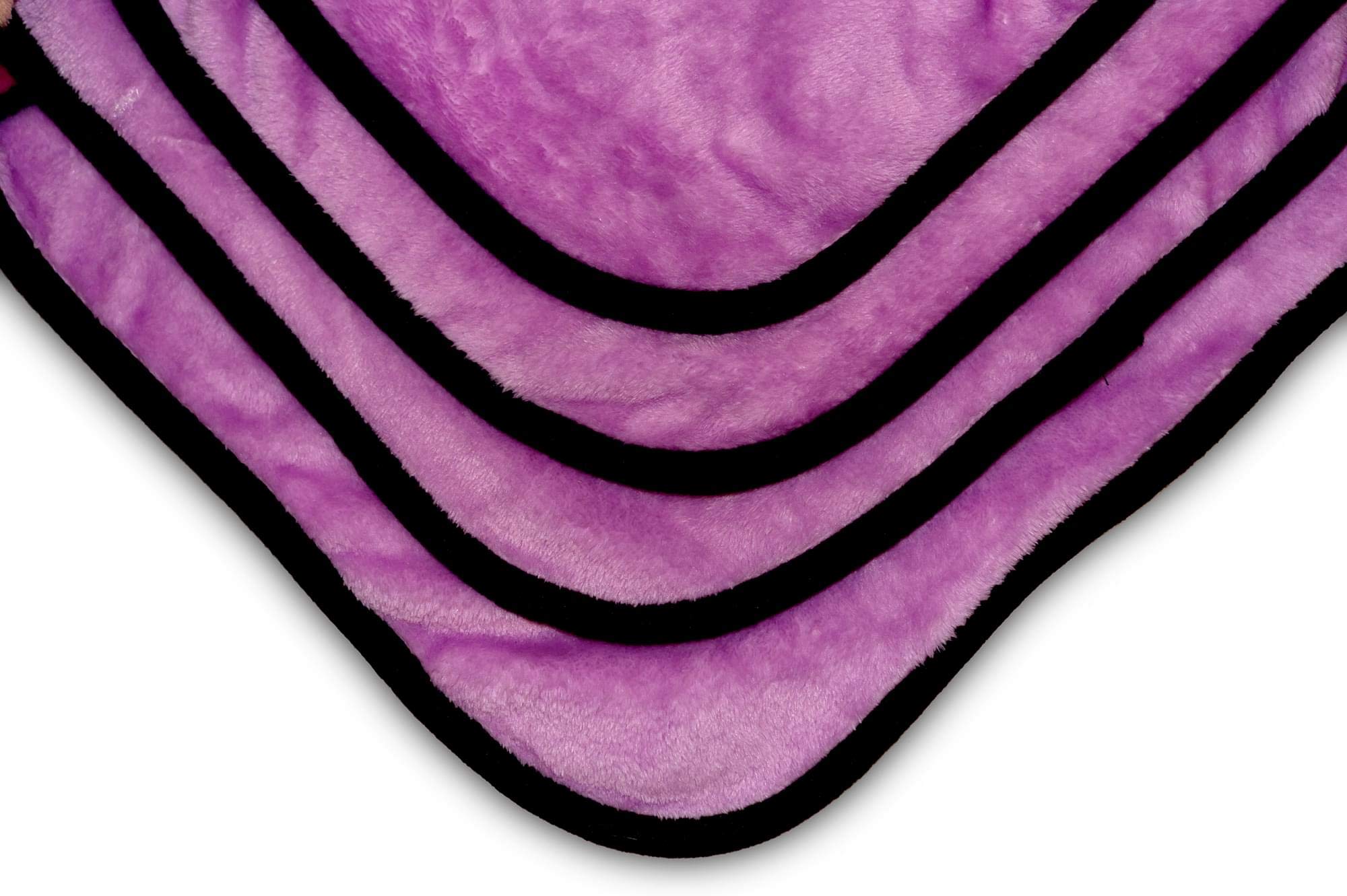 Surreal Entertainment texture detail of fleece showing soft plush comfort