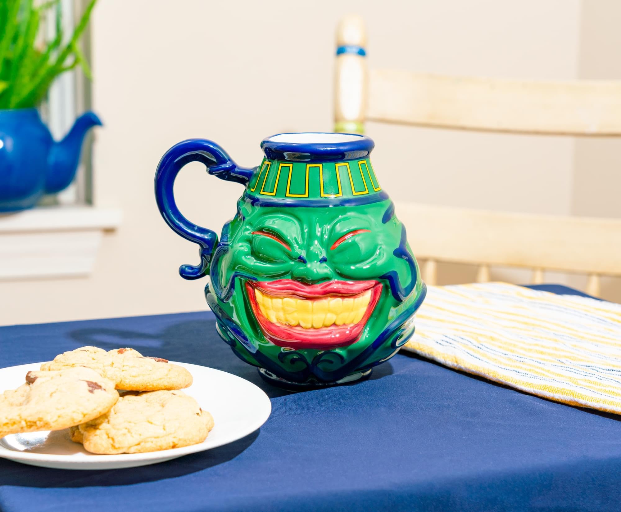 Surreal Entertainment Pot of Greed pouring coffee to show functional use and beverage enjoyment