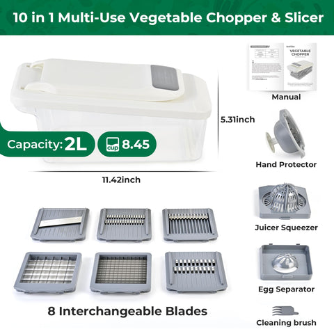 SUSTEAS 2.0L container filled to scale showing large capacity for batch cooking