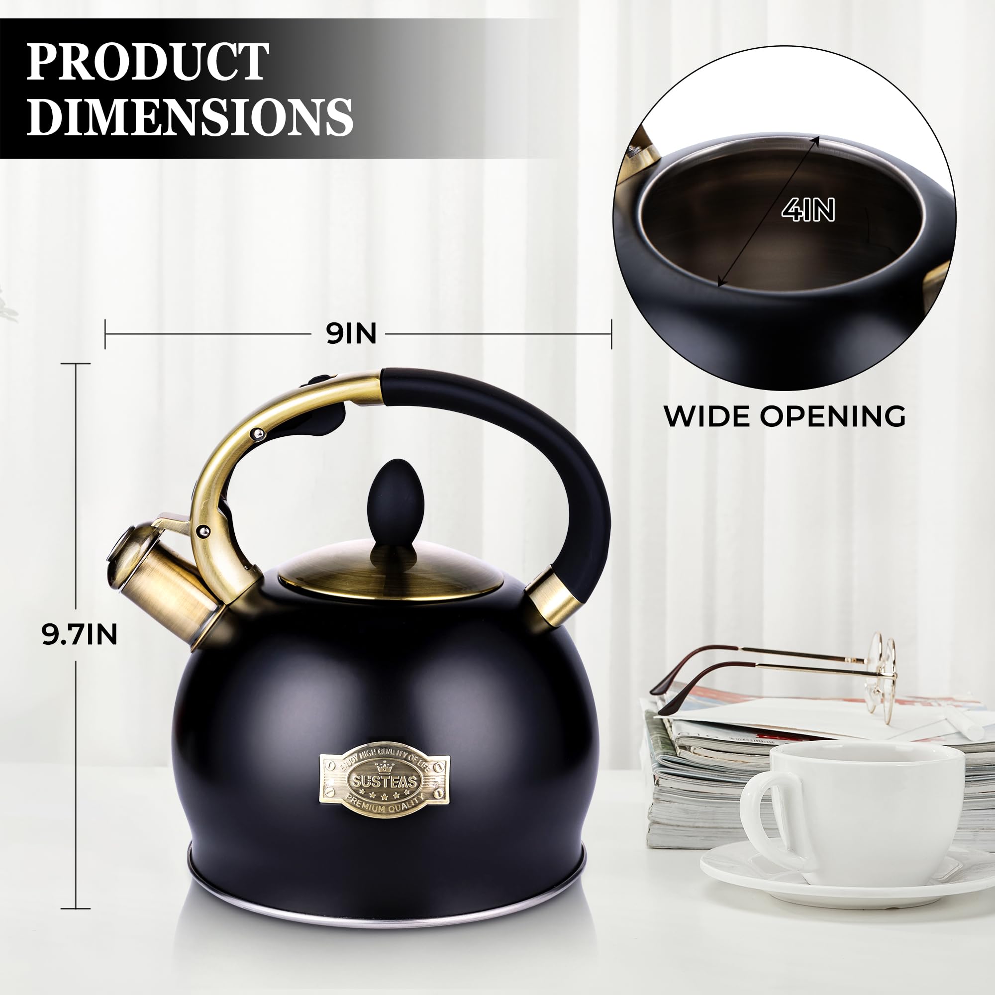 SUSTEAS presentation box with heat-resistant mitt for gifting convenience