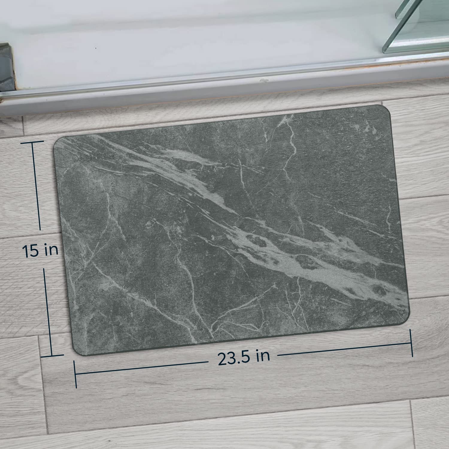 SUTERA anti-slip underlay and sanding tool included showing easy maintenance and secure placement benefit