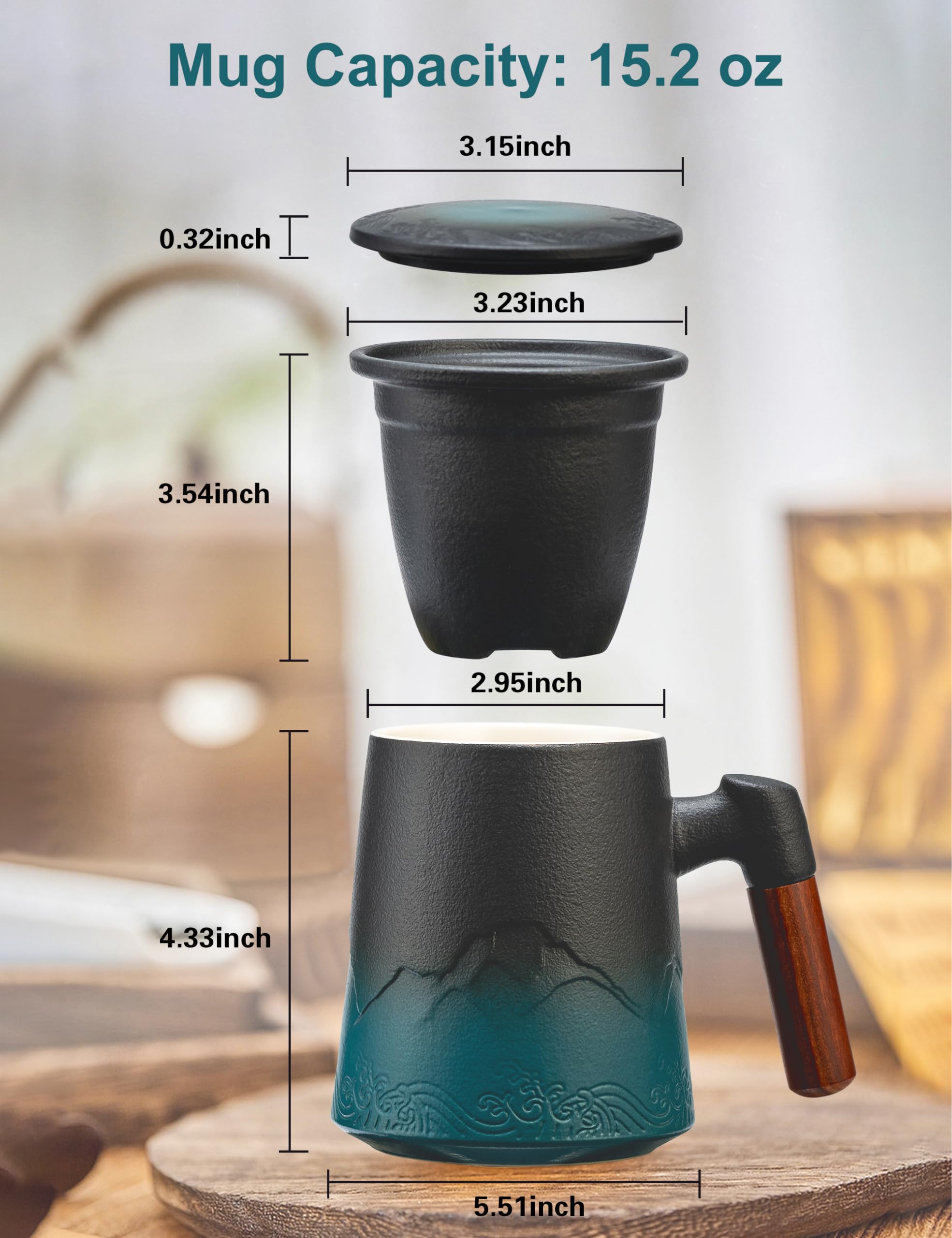 suyika ceramic infuser detail capturing fine filtration benefit