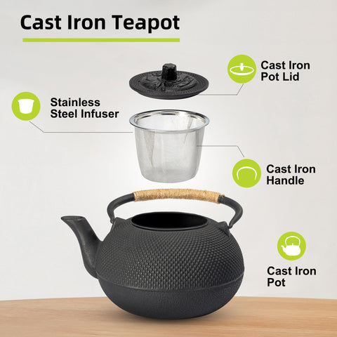 suyika teapot enameled interior closeup preserving flavor and easing cleaning benefit