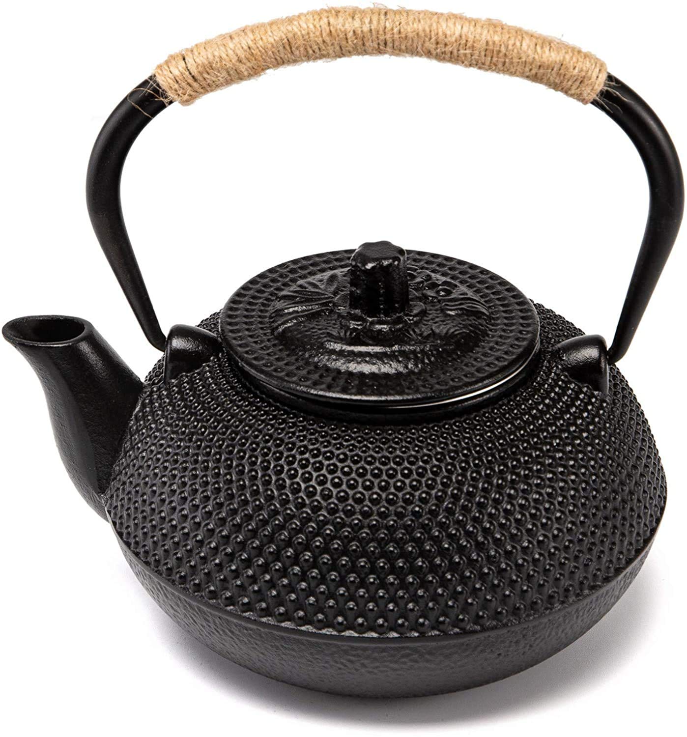 suyika teapot front view showing classic tetsubin shape and durable build benefit