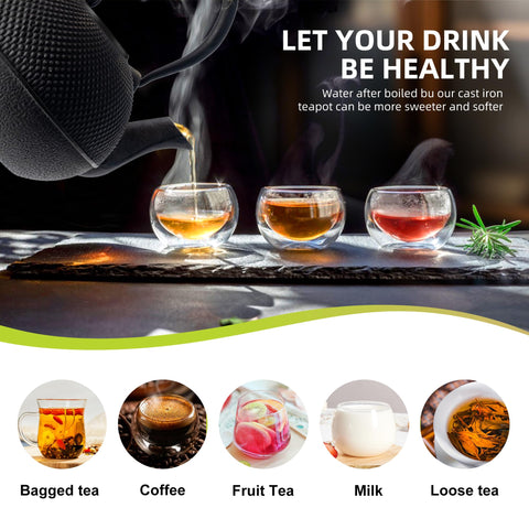 suyika teapot side handle shot highlighting ergonomic grip and safe pouring benefit