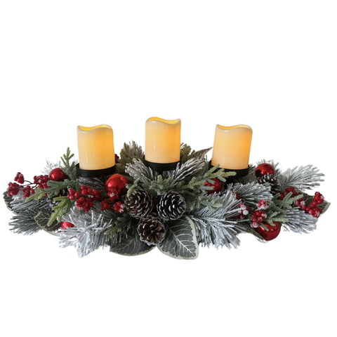 Svndlyn centerpiece on dining table showing scale and coordinated table styling