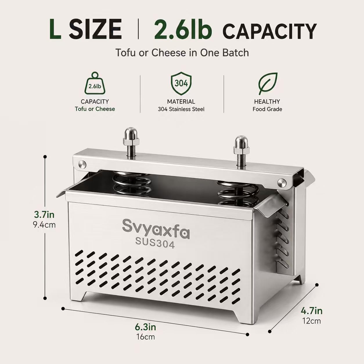 Svyaxfa lifestyle shot serving crispy marinated tofu that holds shape and texture