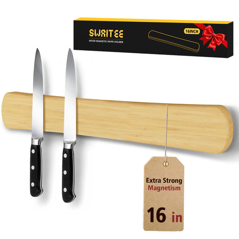 Swaitee front view mounted on wall shows organized knives and clear access