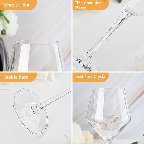 Swanfort 16oz bowl aeration angle displaying room for wine to breathe