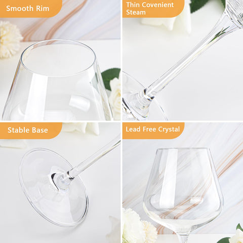 Swanfort bowl shape highlighting wide bowl for aeration