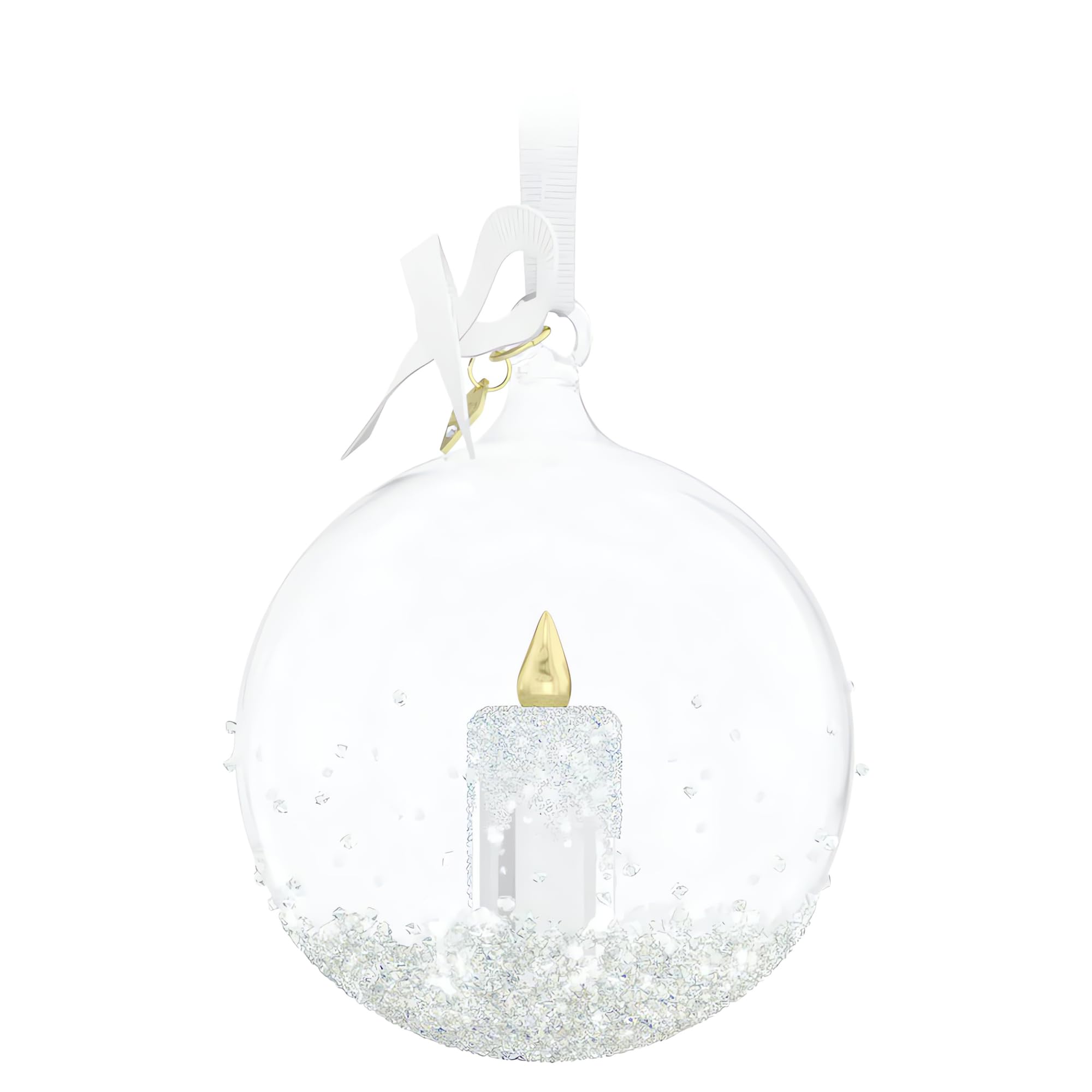 Swarovski crystal close-up highlighting thousands of clear crystals for brilliant light