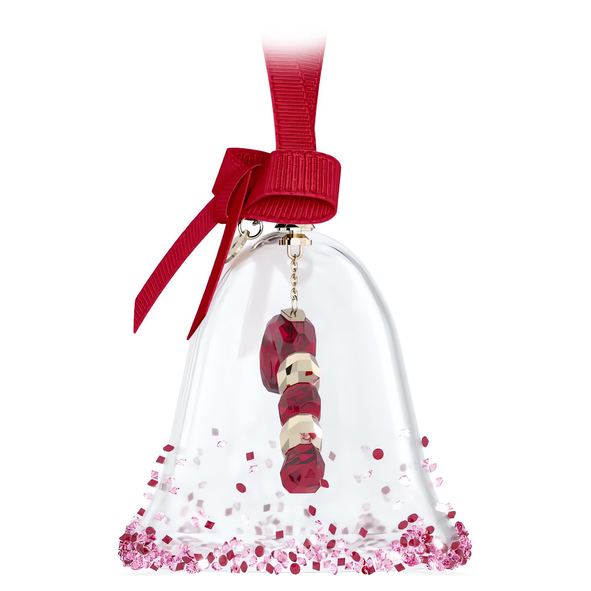 Swarovski Dulcis Bell close-up of crystal texture highlighting brilliant light reflection