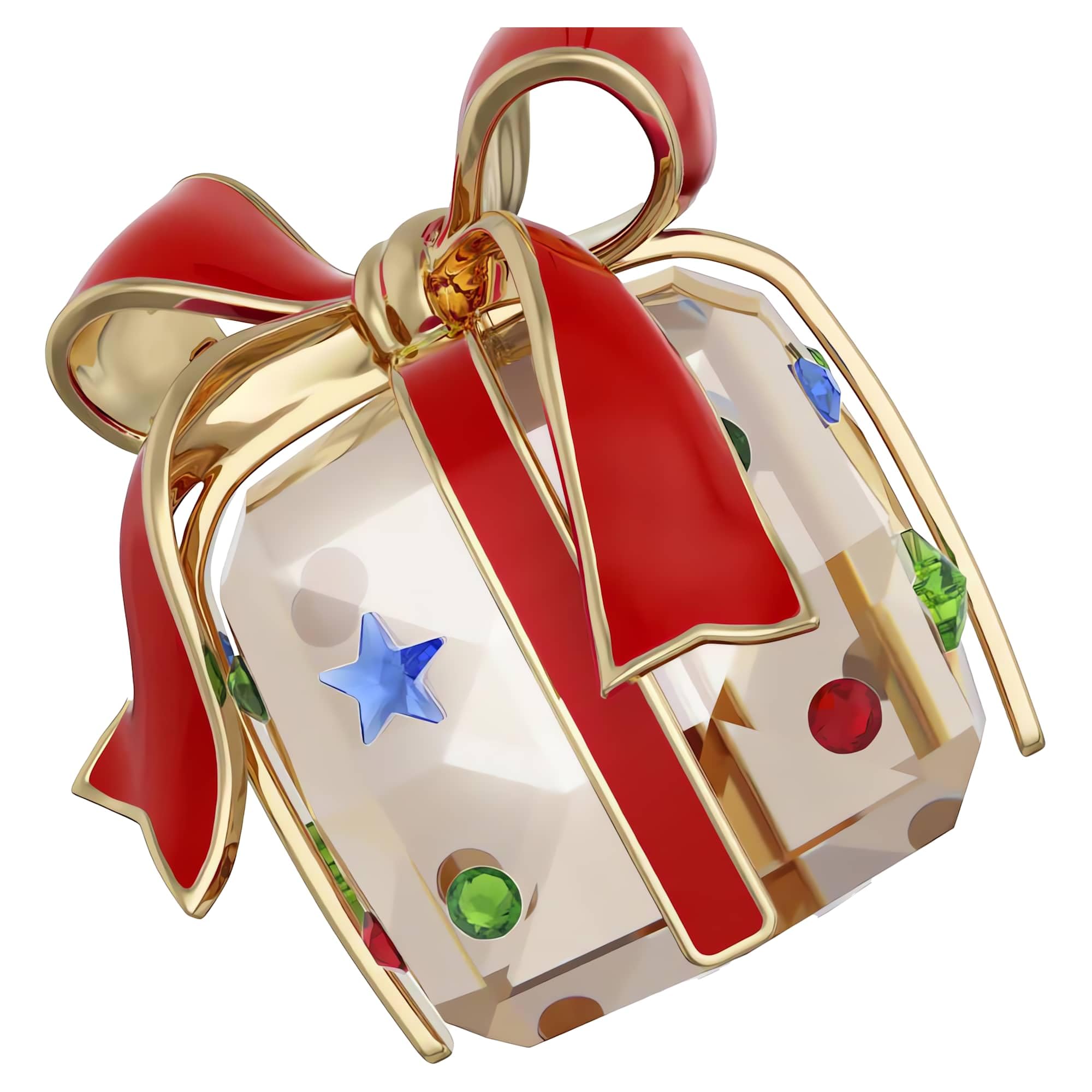 Swarovski ornament with gift box showing presentation-ready packaging benefit
