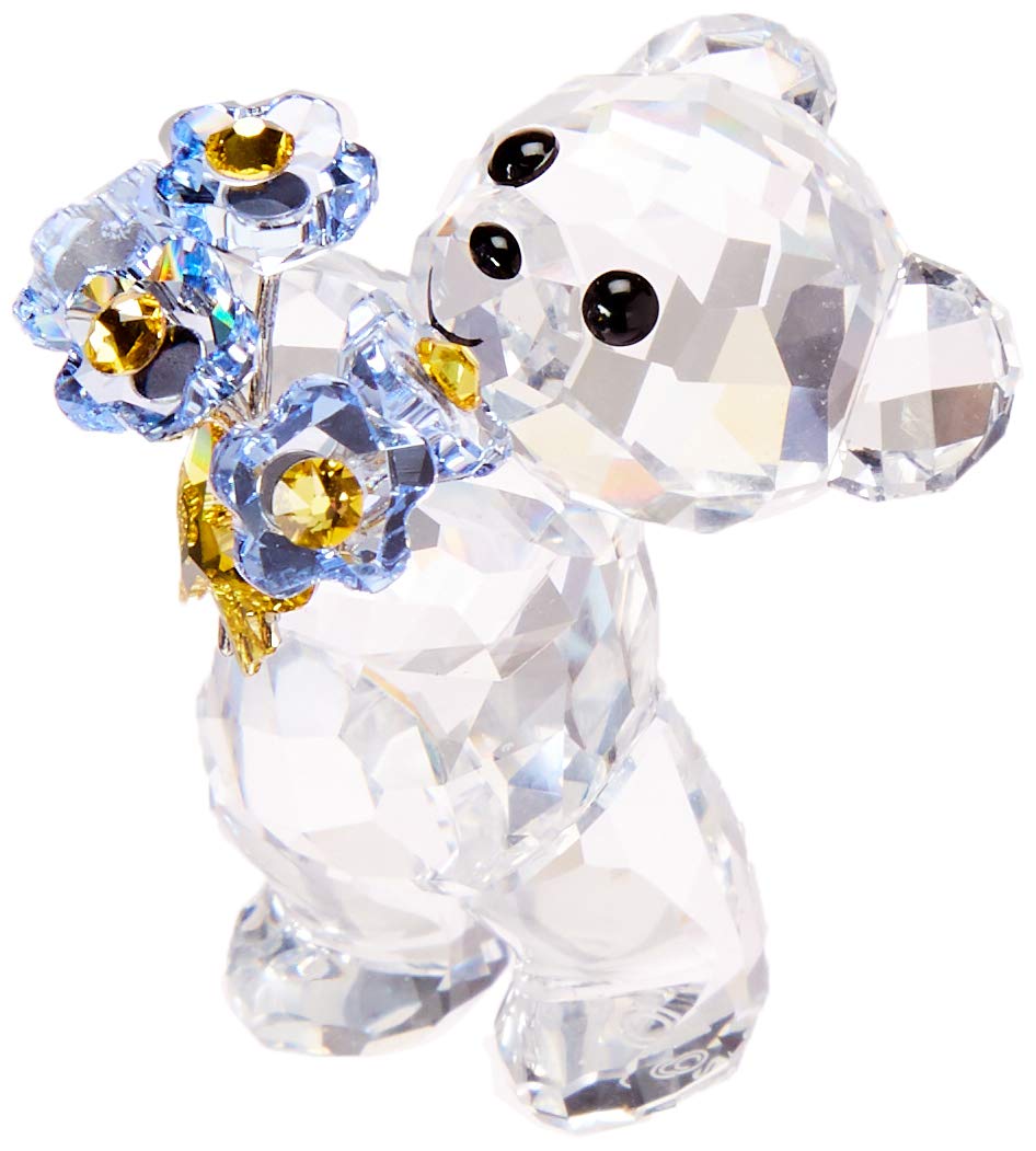Swarovski Kris Bear front view showcasing crystal sparkle and gift appeal
