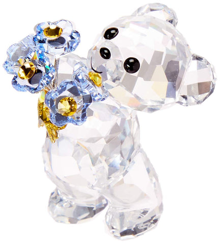 Swarovski Kris Bear front view showcasing crystal sparkle and gift appeal