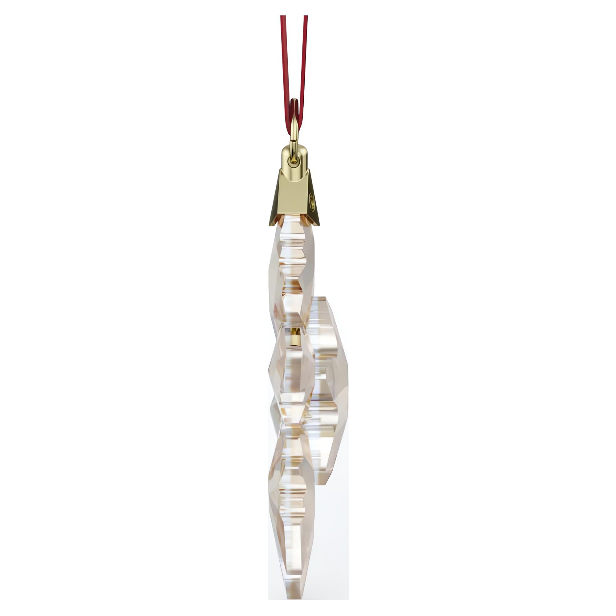 Swarovski close-up of 133 facets highlighting precision and brilliance
