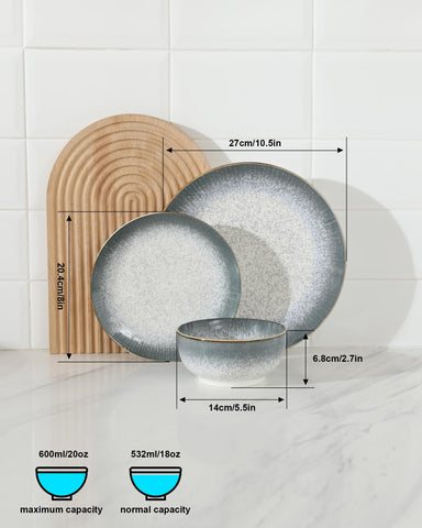 Sweejar Home cereal bowl with soup in hand illustrating microwave-safe convenience and heat retention