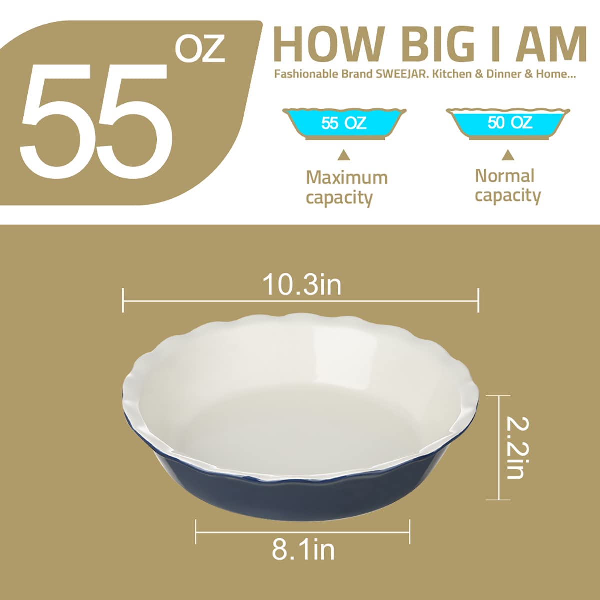 Sweejar Home glossy glaze detail emphasizing easy cleaning and long-lasting finish