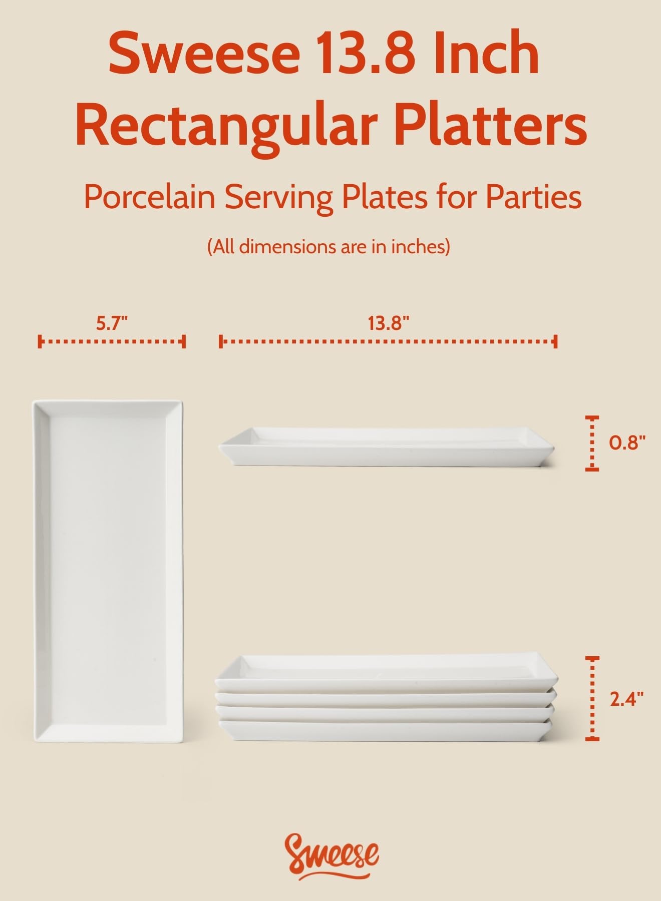 Sweese porcelain lip detail highlighting raised edge for spill prevention and secure serving