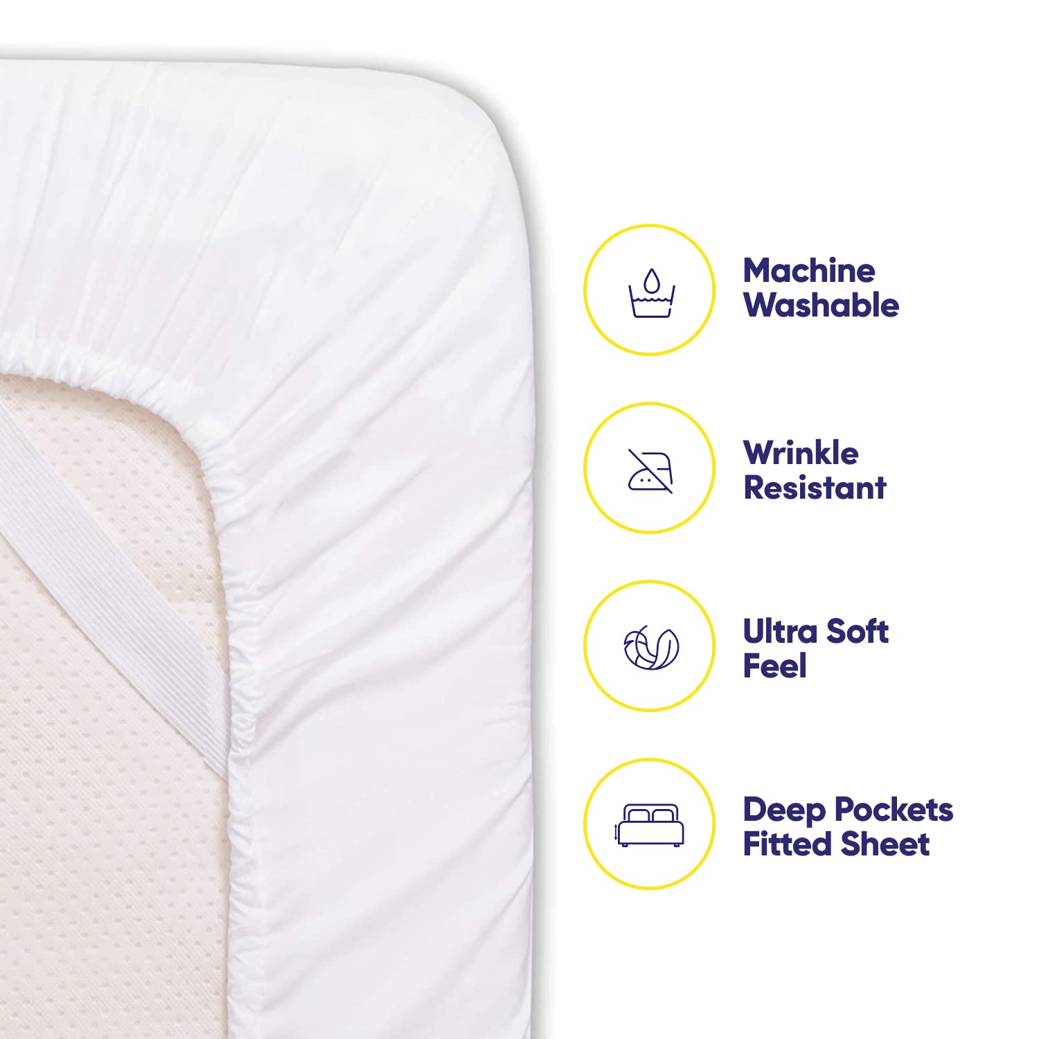 Sweet Home Collection brushed microfiber close-up showing soft texture