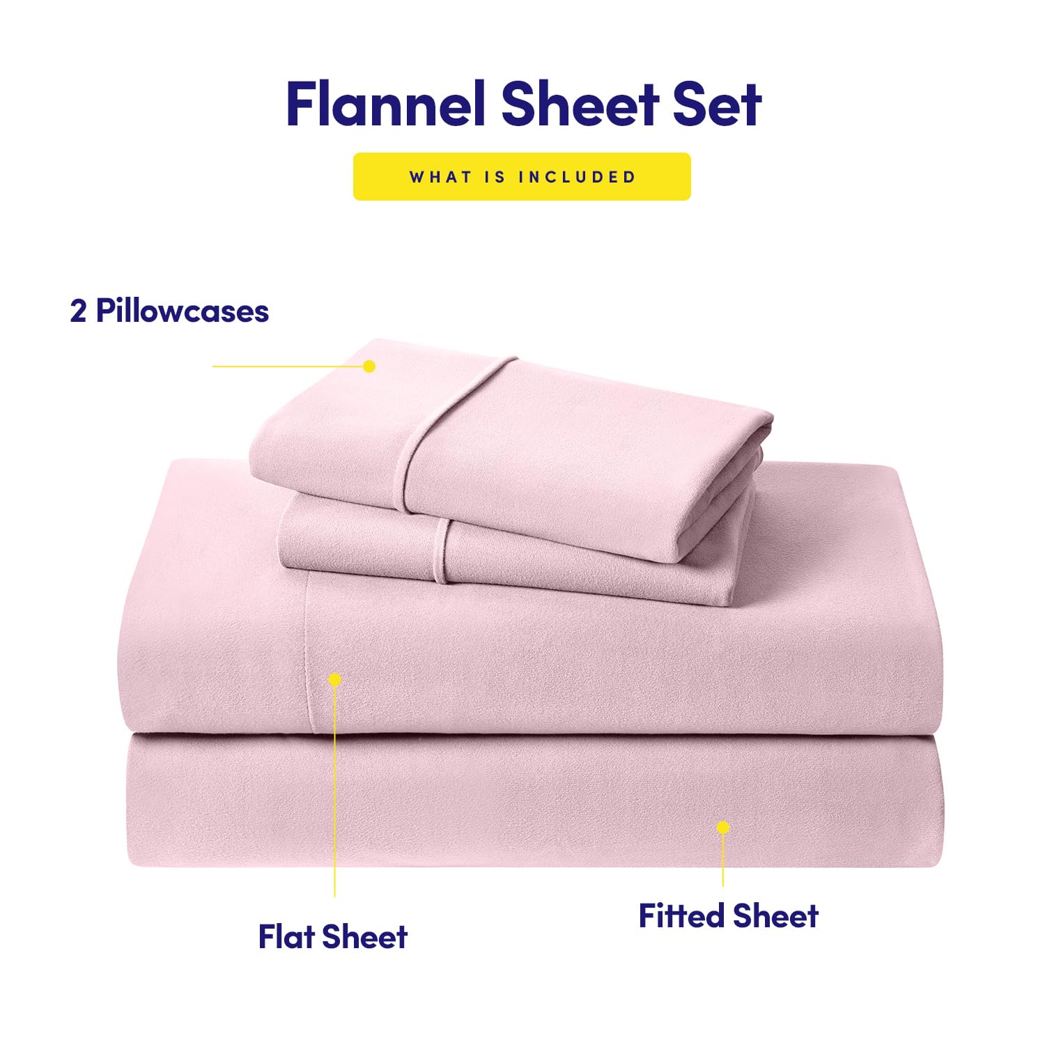Sweet Home Collection flat sheet draped on queen bed showing full coverage look
