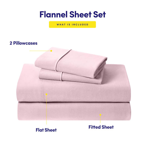 Sweet Home Collection flat sheet draped on queen bed showing full coverage look