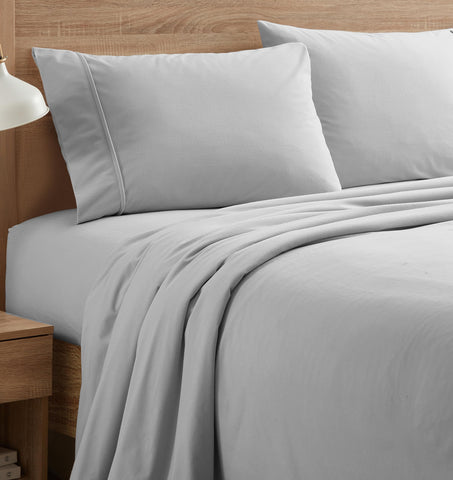 Sweet Home Collection front packaging showing silver sheet set and complete contents