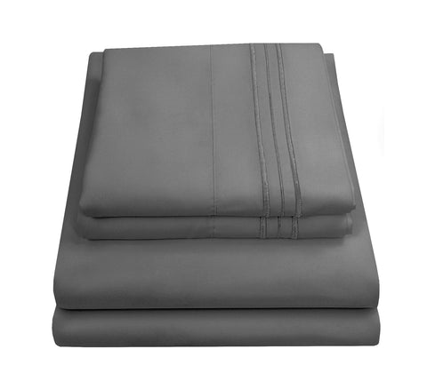 Sweet Home Collection full sheet set front packaging showing product and color