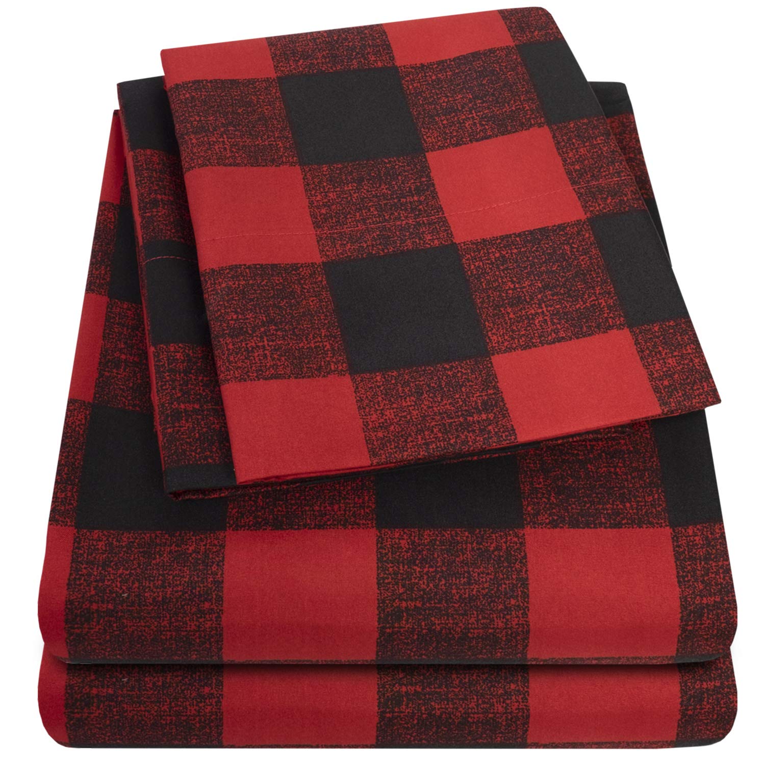 Sweet Home Collection close-up of brushed microfiber texture for plush comfort