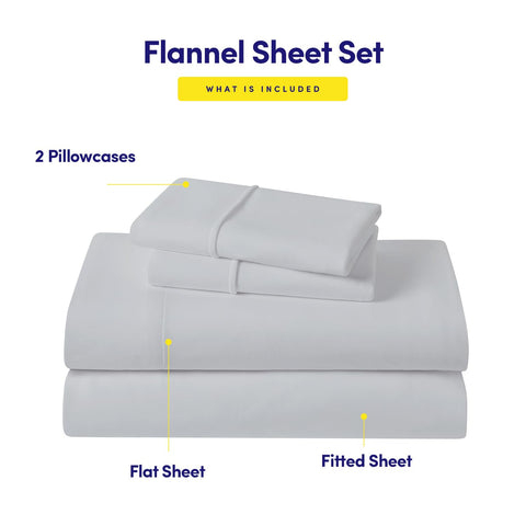 Sweet Home Collection pillowcase flap closure detail for tidy, secure pillow fit
