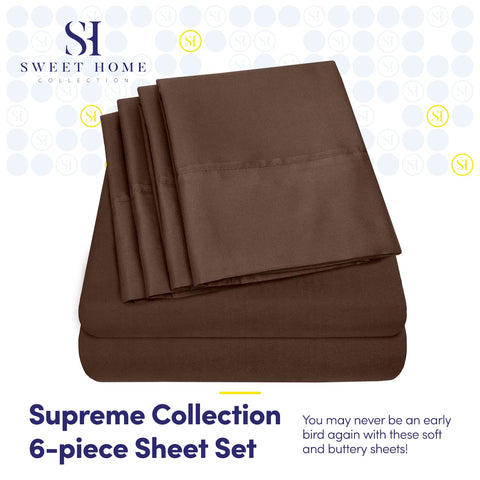 Sweet Home Collection close-up brushed microfiber texture highlighting soft feel