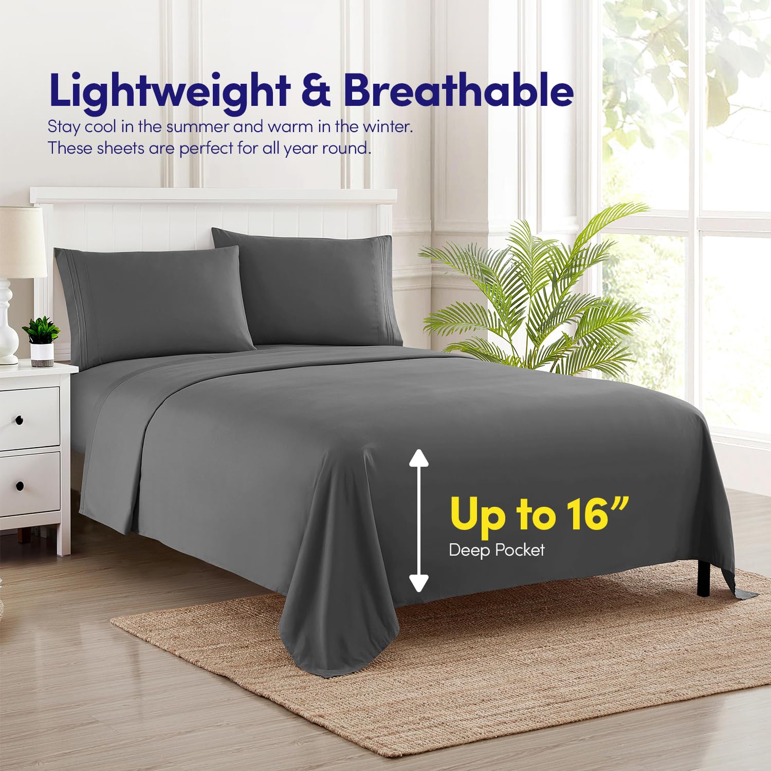 Sweet Home Collection RV short queen fit demo shows compact mattress compatibility