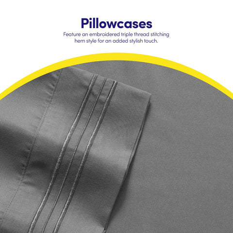 Sweet Home Collection sheet on mattress scale comparison shows 16-inch depth fit